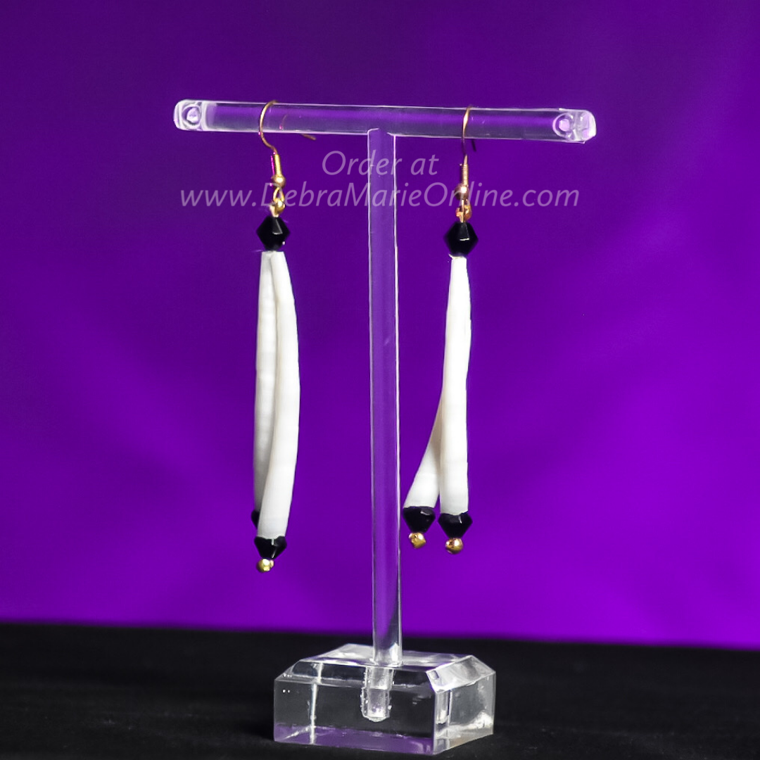 Dentalium Earrings