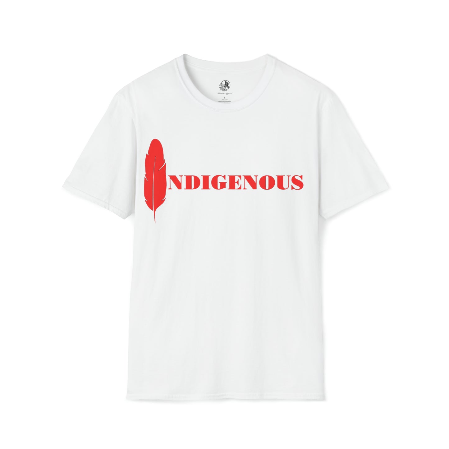 Indigenous Shirt- White Soft-Style Shirt