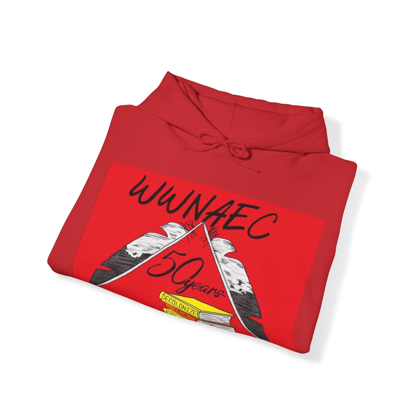 WWNAEC RED DESIGN HOODIE