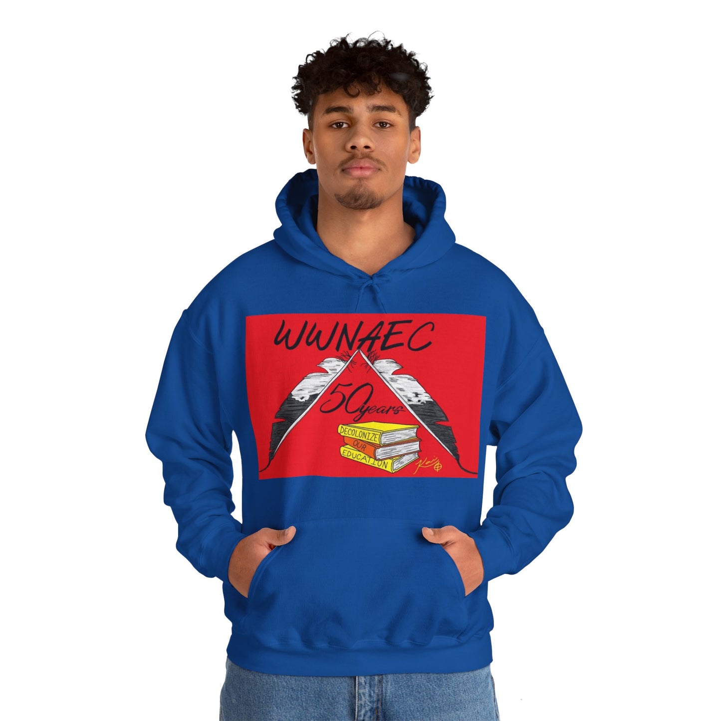 WWNAEC RED DESIGN HOODIE