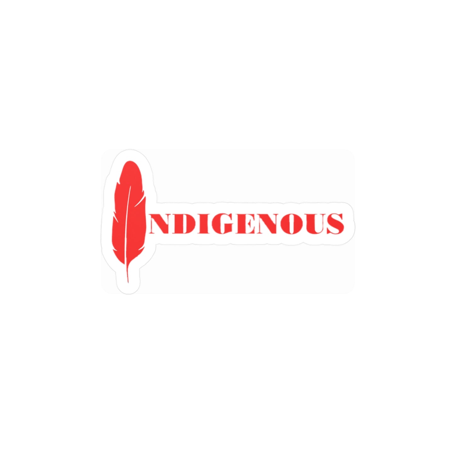 Indigenous- Kiss-Cut Vinyl Decals