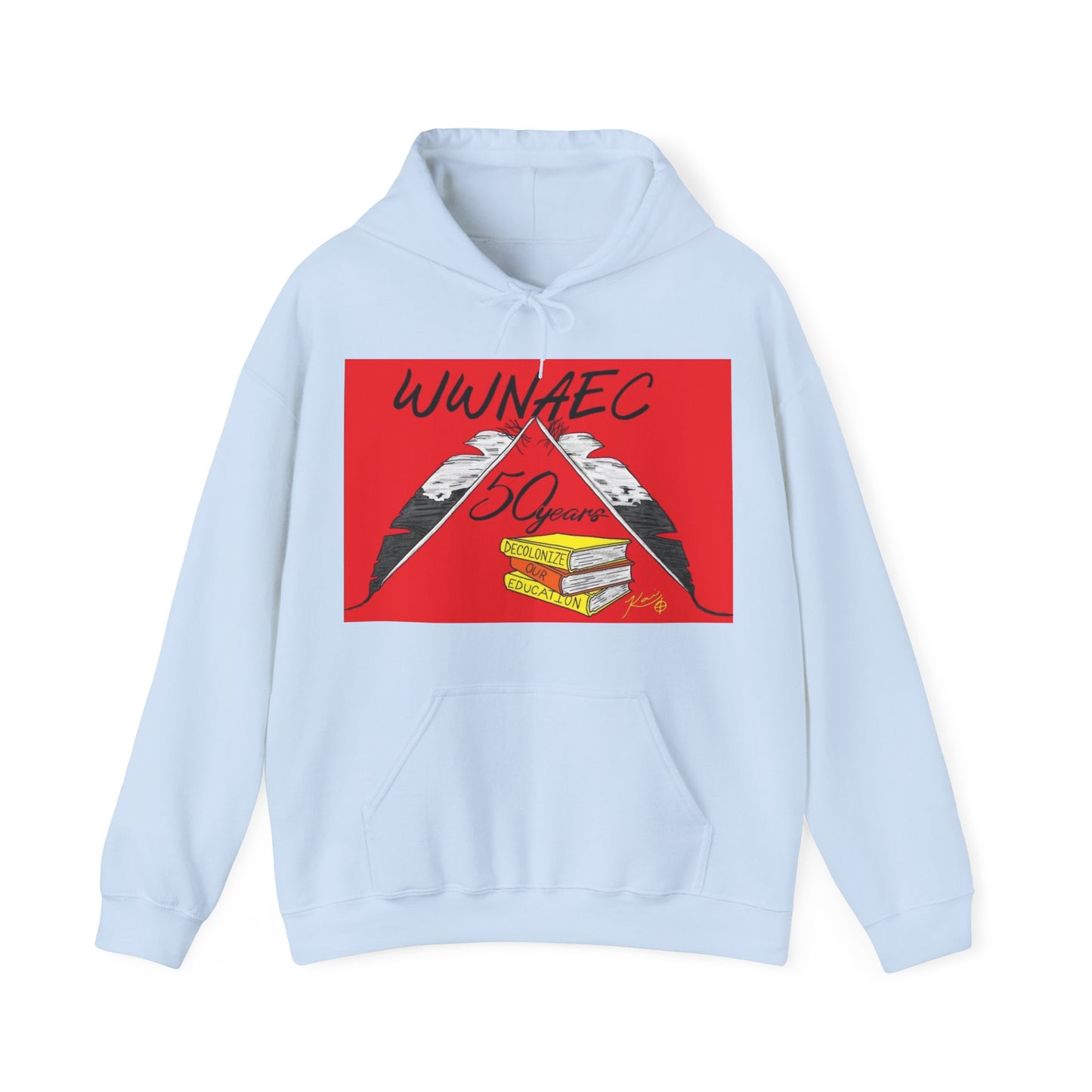 WWNAEC RED DESIGN HOODIE