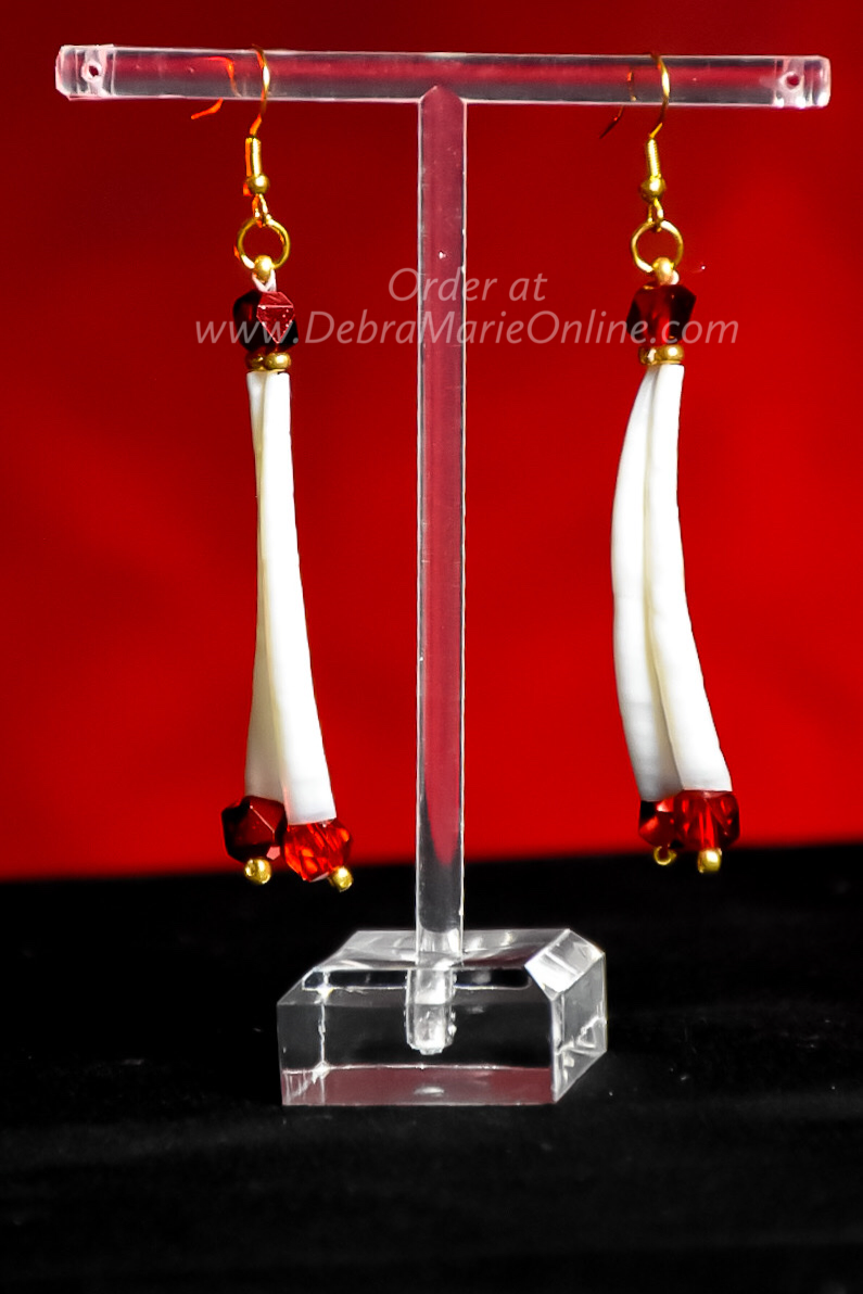 Dentalium Earrings