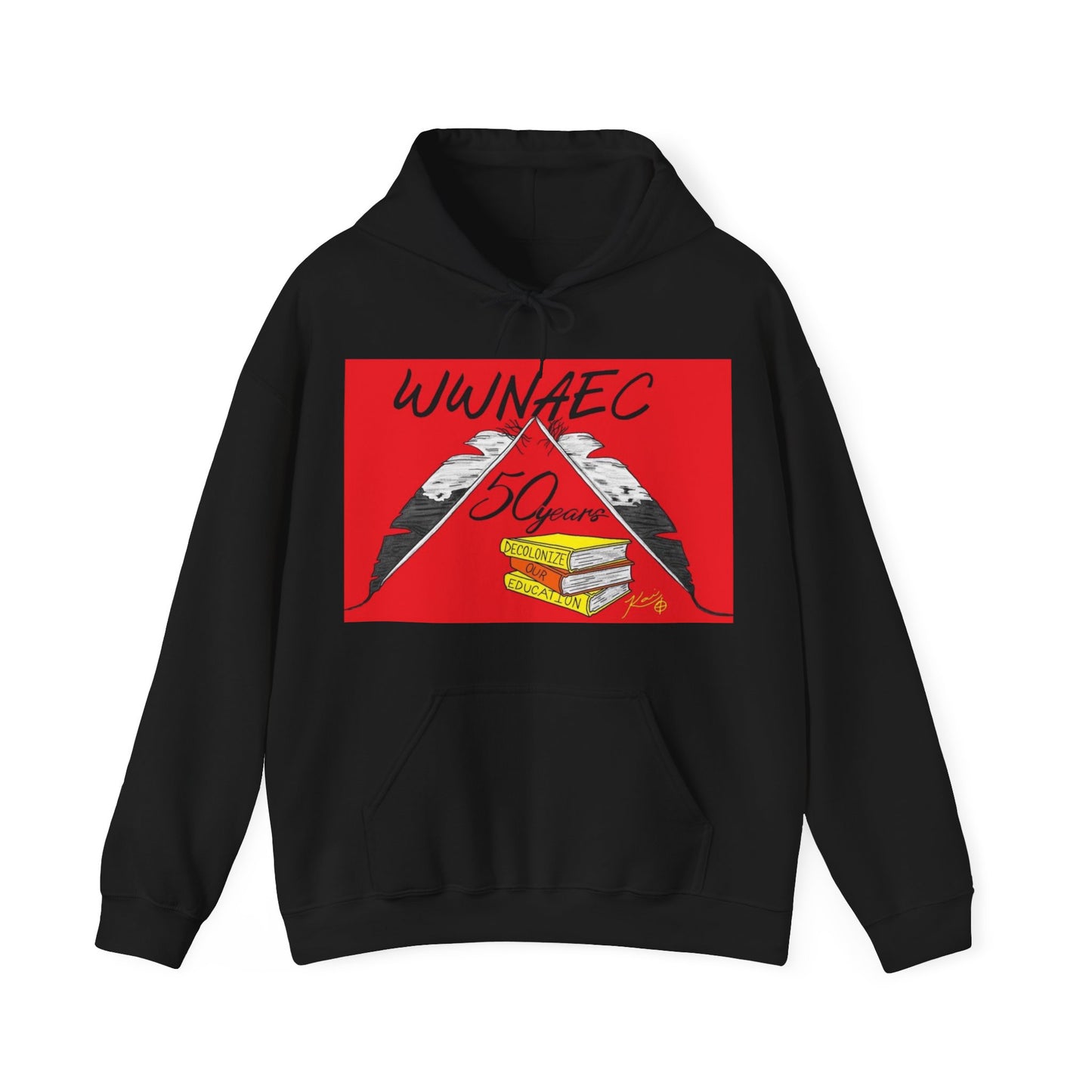 WWNAEC RED DESIGN HOODIE