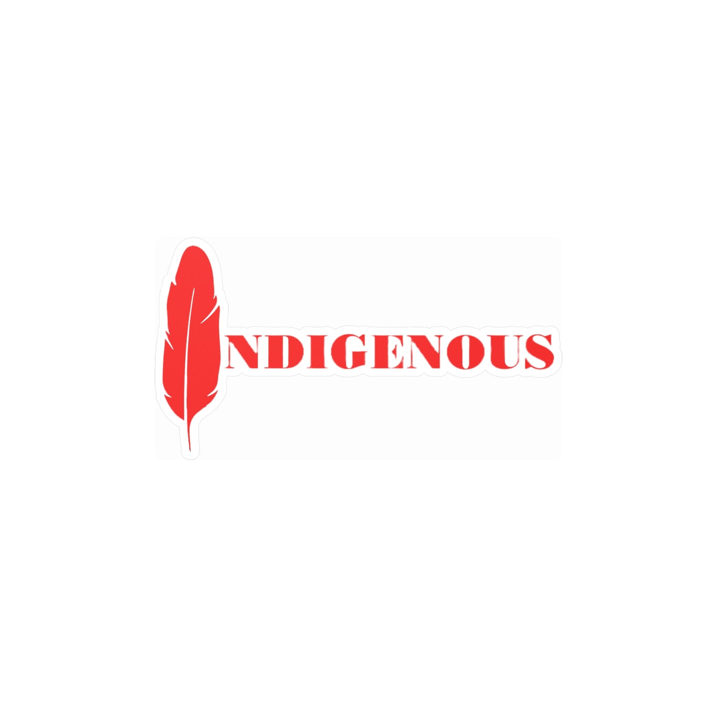 Indigenous- Kiss-Cut Vinyl Decals