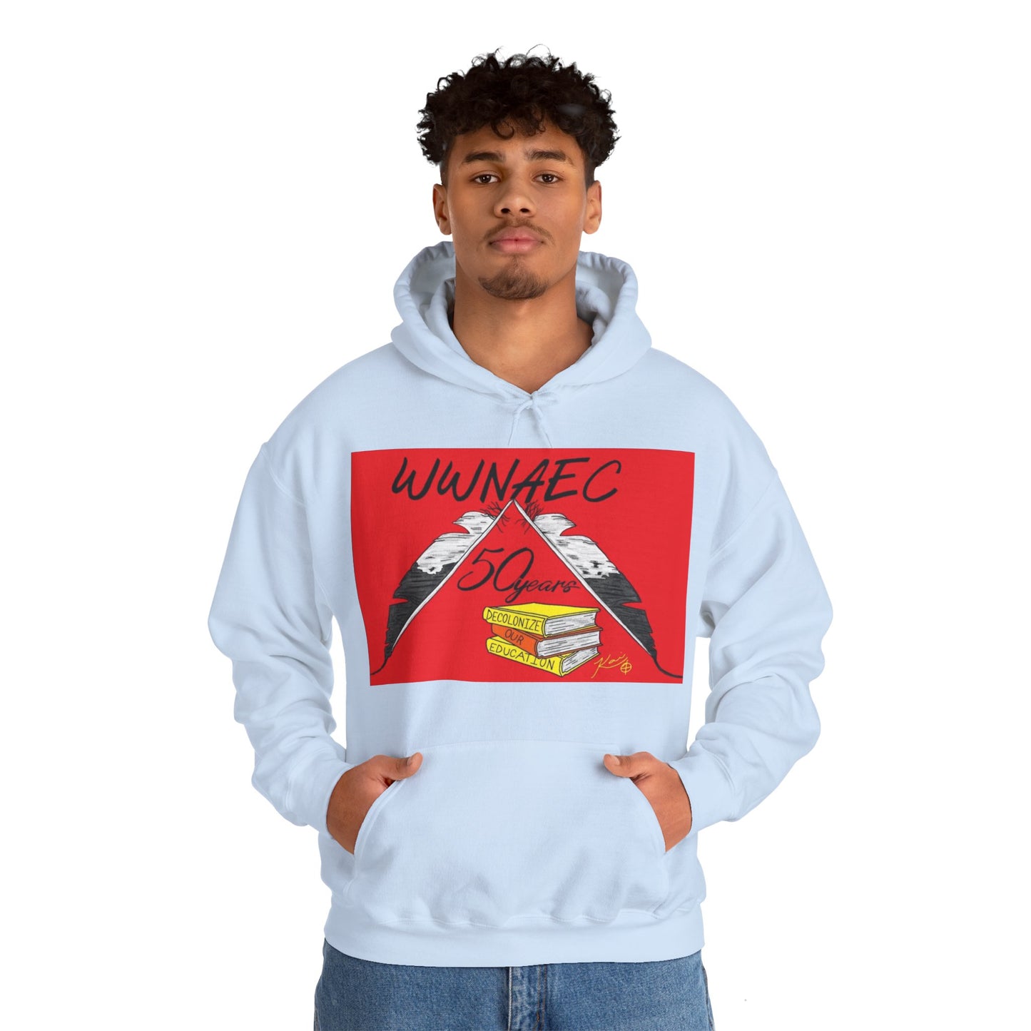 WWNAEC RED DESIGN HOODIE