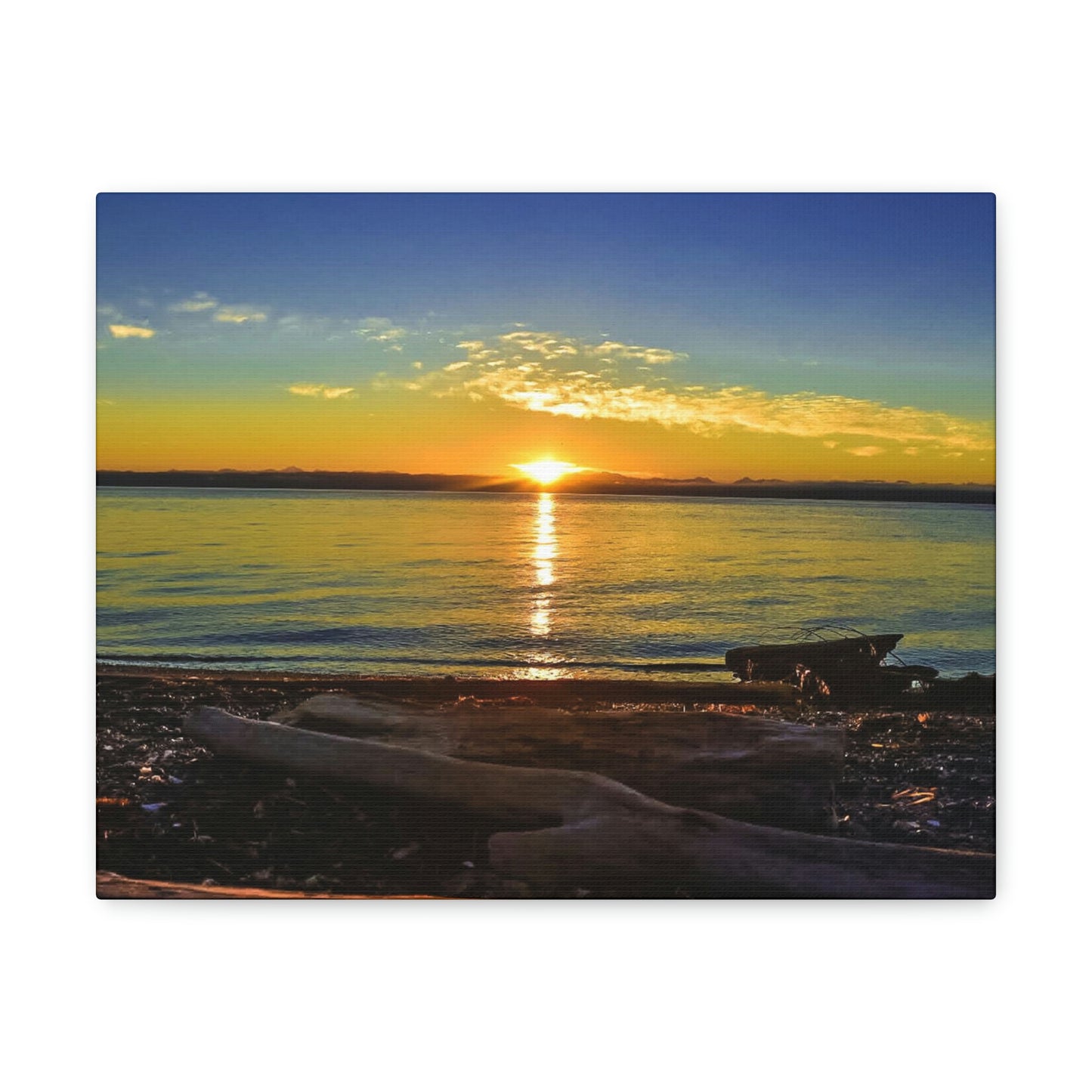 Canvas Faye Bainbridge Island Sunset