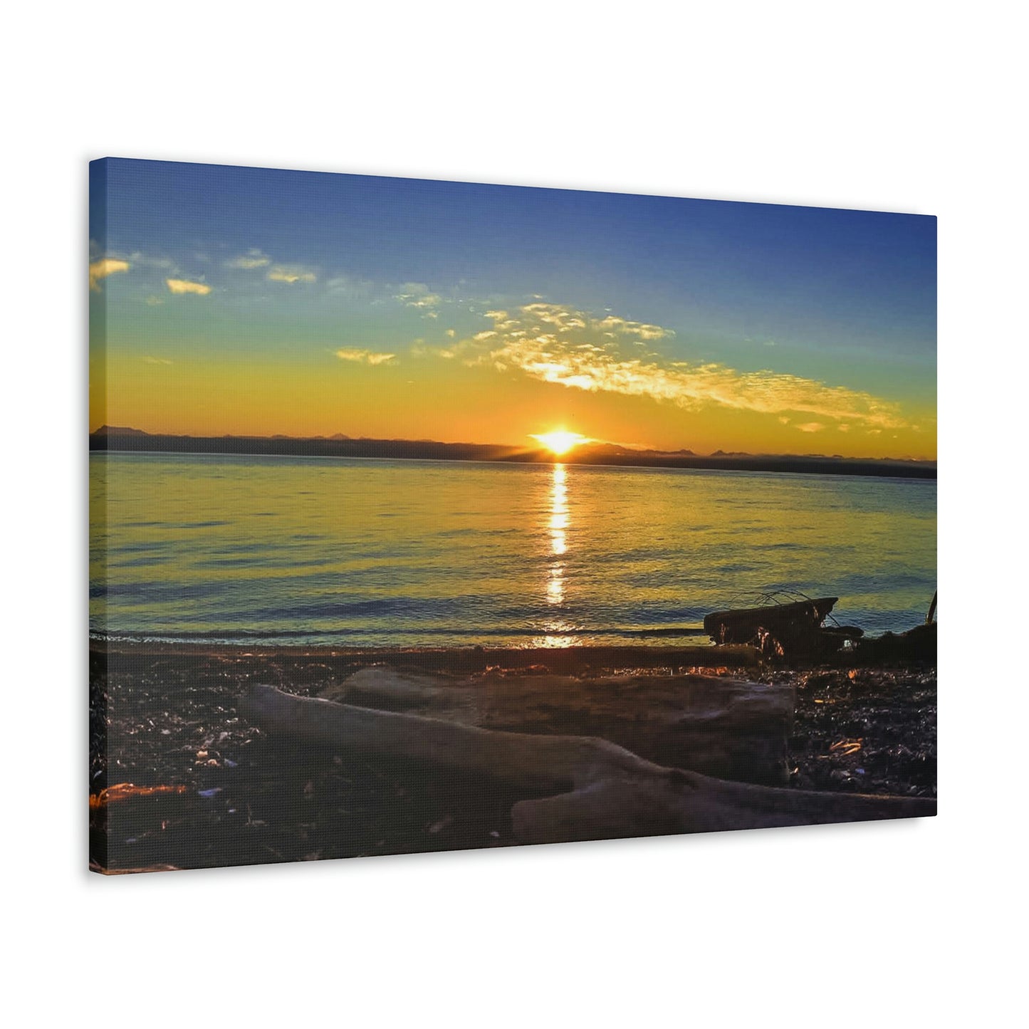 Canvas Faye Bainbridge Island Sunset