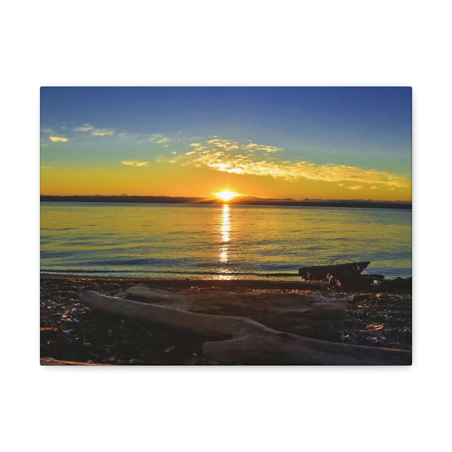 Canvas Faye Bainbridge Island Sunset