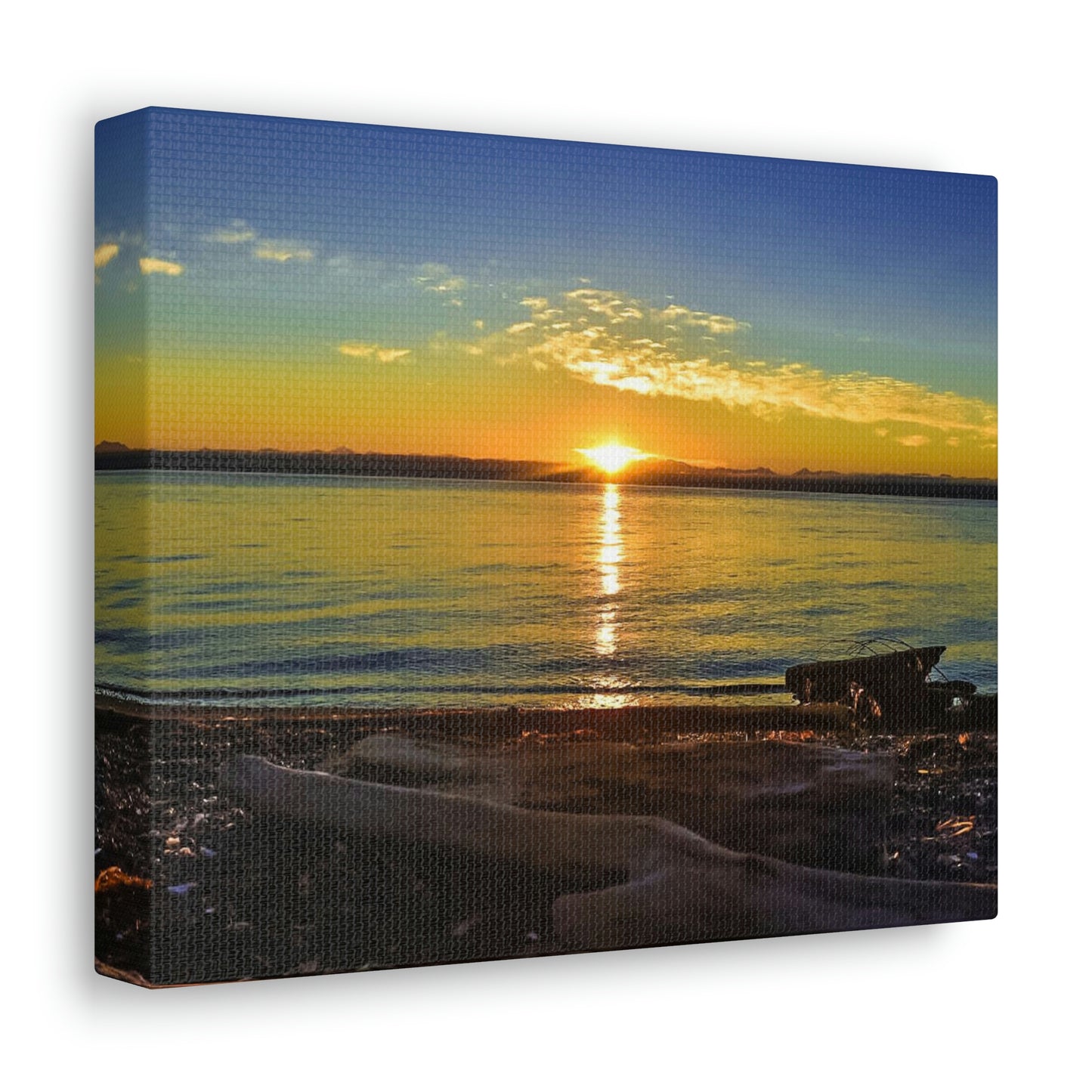 Canvas Faye Bainbridge Island Sunset