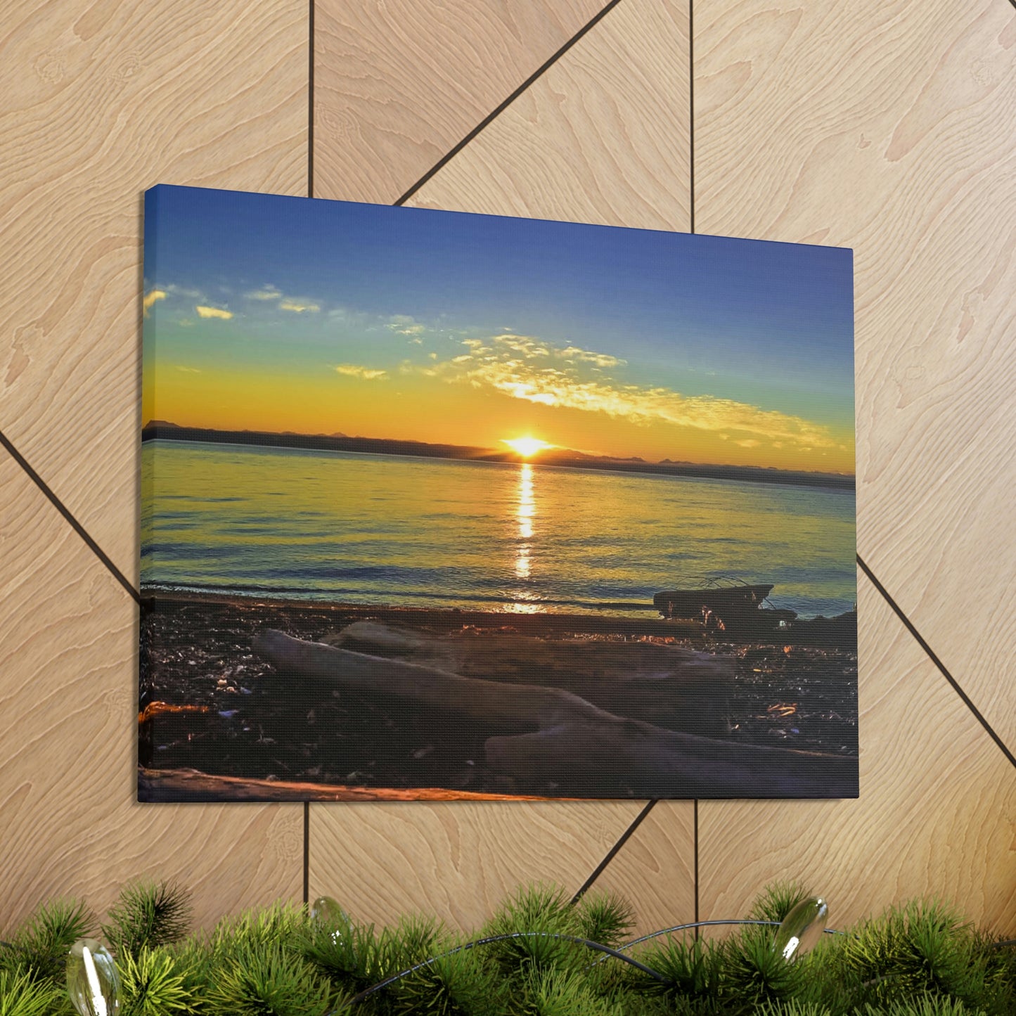 Canvas Faye Bainbridge Island Sunset