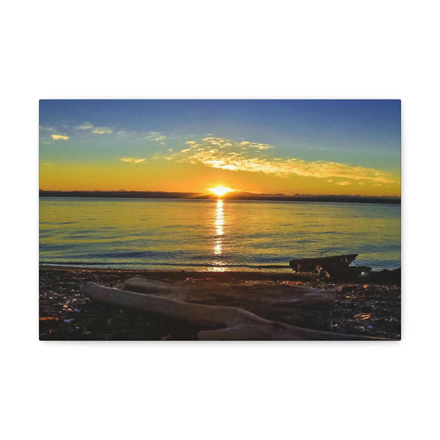 Canvas Faye Bainbridge Island Sunset