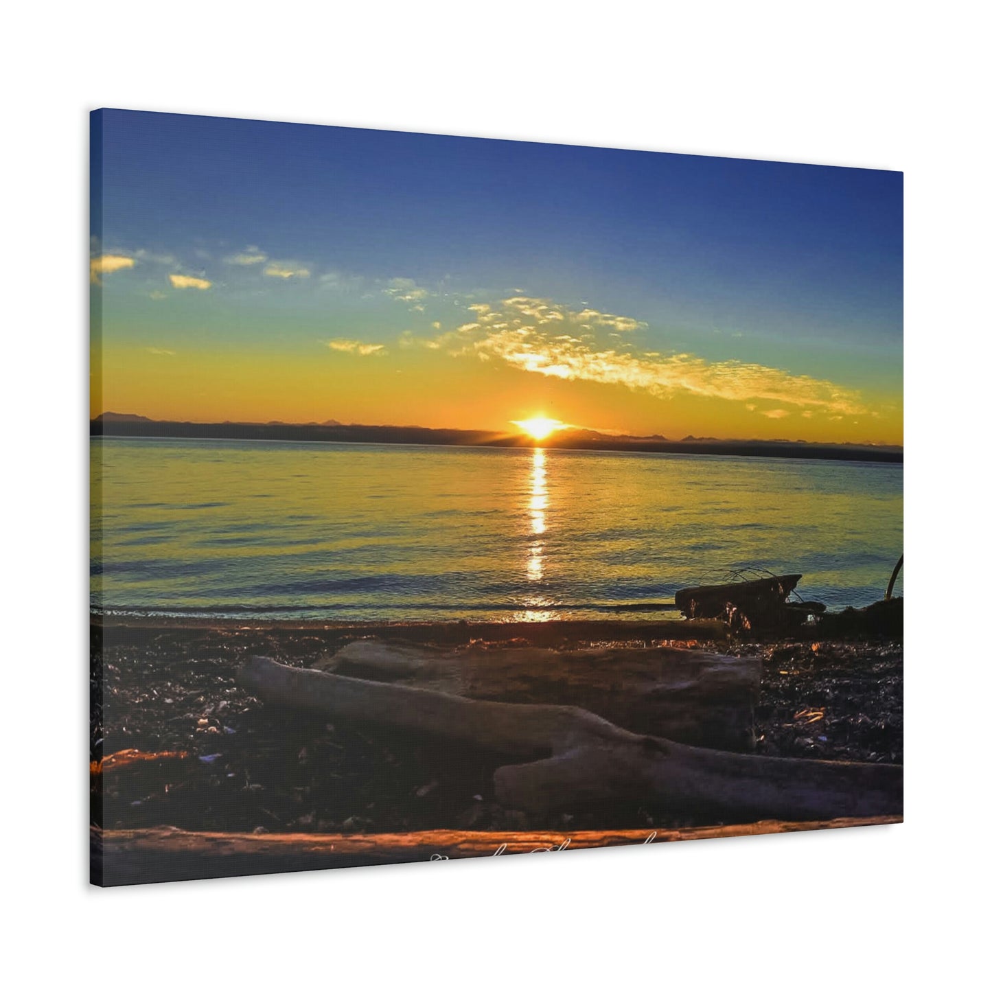 Canvas Faye Bainbridge Island Sunset