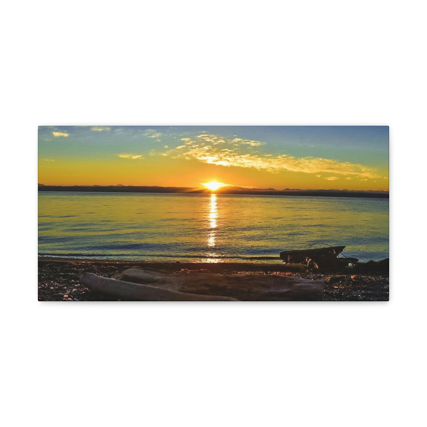 Canvas Faye Bainbridge Island Sunset