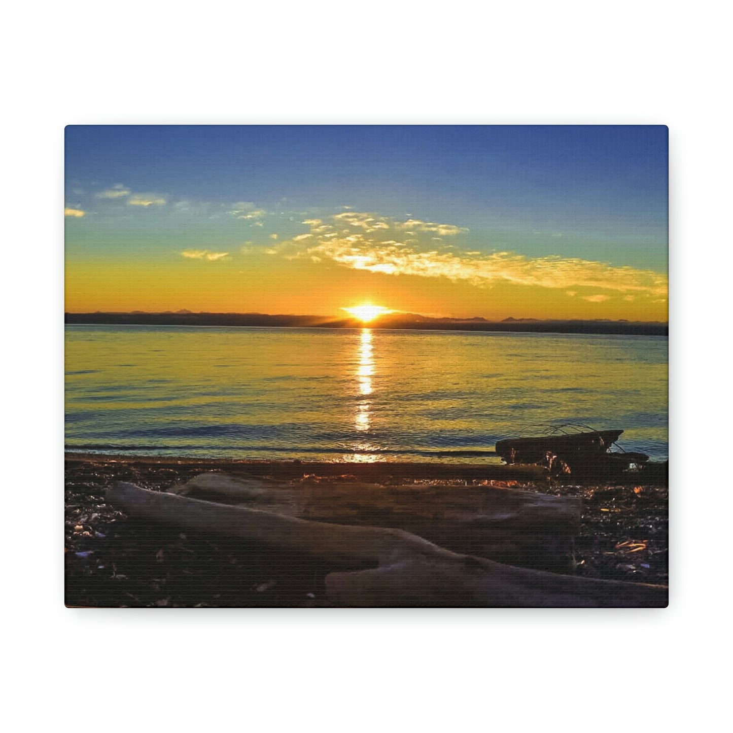 Canvas Faye Bainbridge Island Sunset