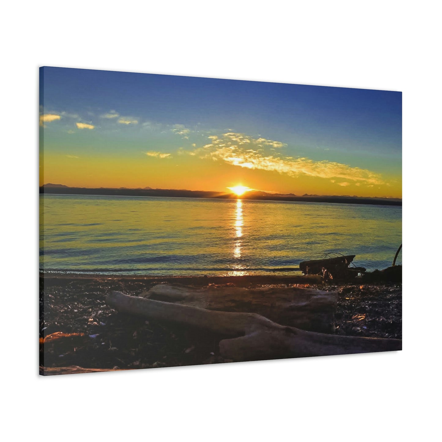 Canvas Faye Bainbridge Island Sunset